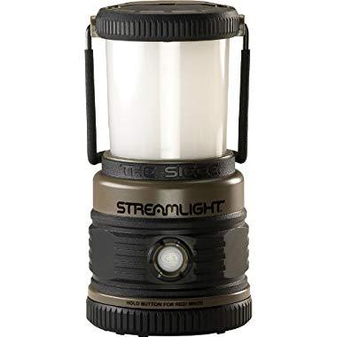 Streamlight 44931 Siege Compact, Cordless, 7.25" Alkaline Hand Lantern - Coyote - 540 Lumens