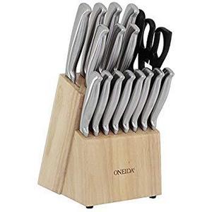 Oneida 18-Pc Stainless Steel Cutlery Block Set