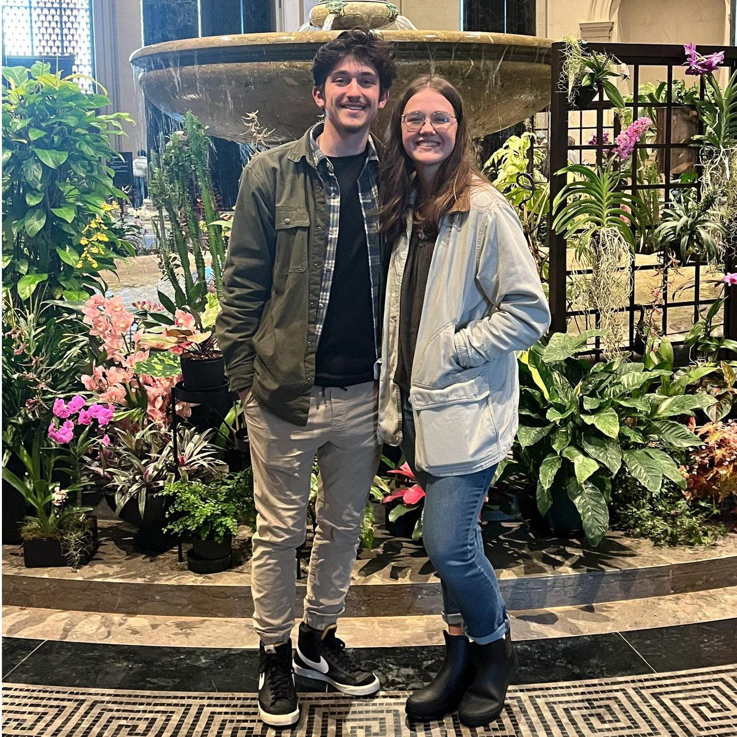 Our first date!