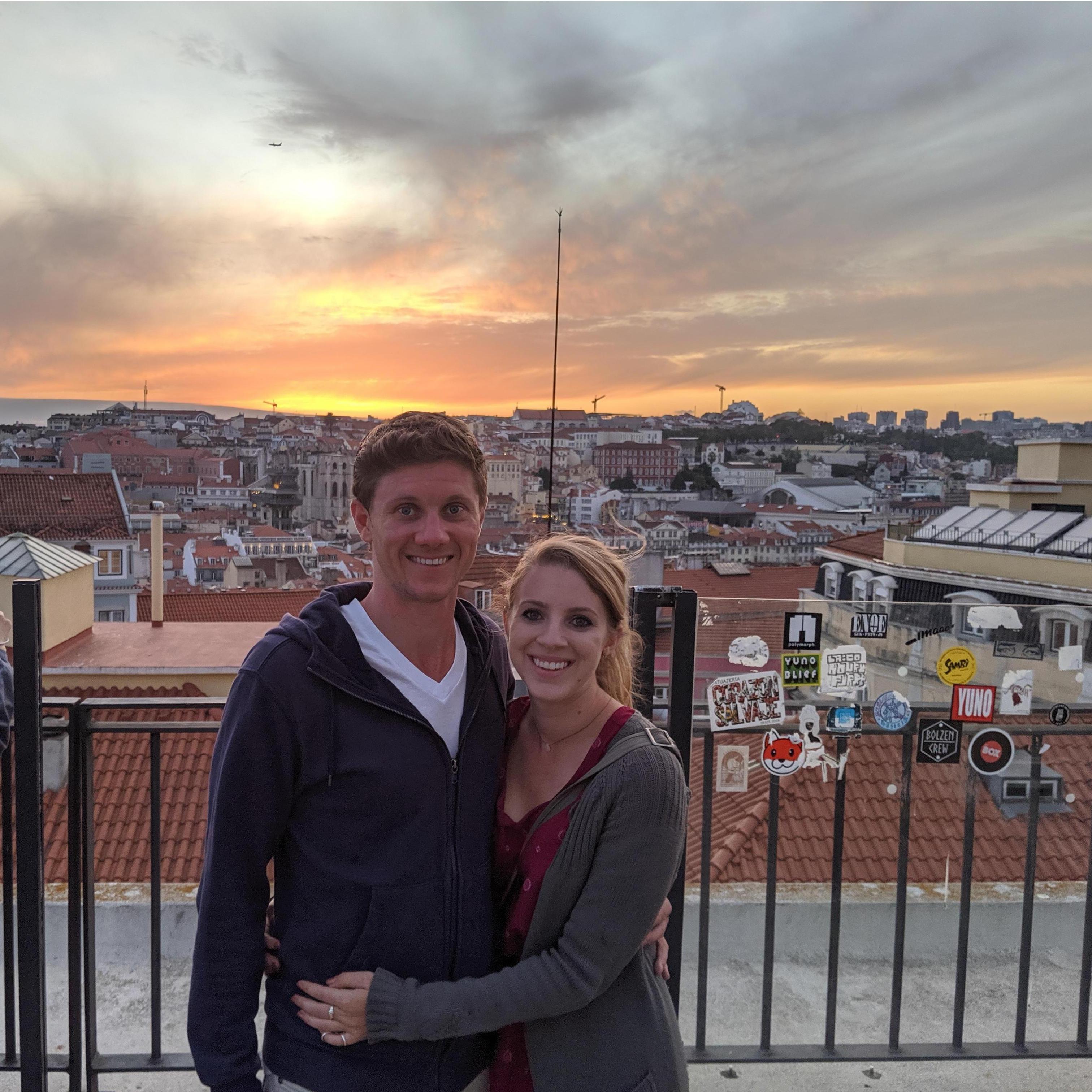 Sunset in Lisbon