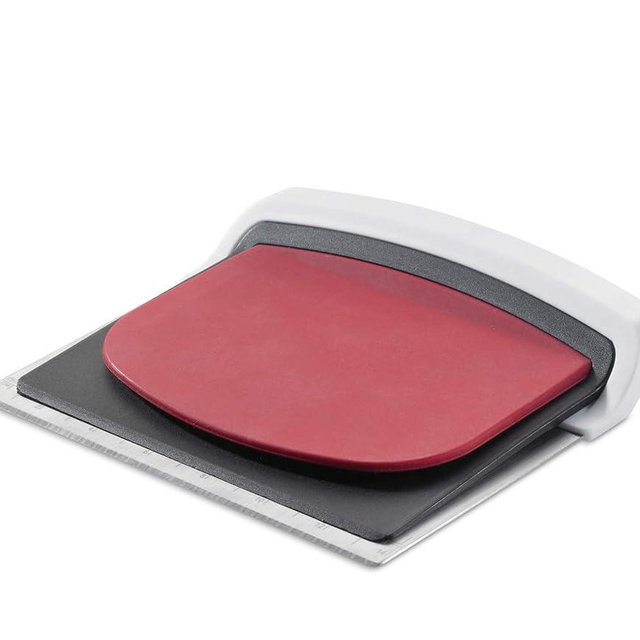 Küchenprofi Set: Dough Cutter, Curved and Flat Edge Scraper, Set of 3, Black/Stainless/Red, 3 Einheiten (K0805820003)