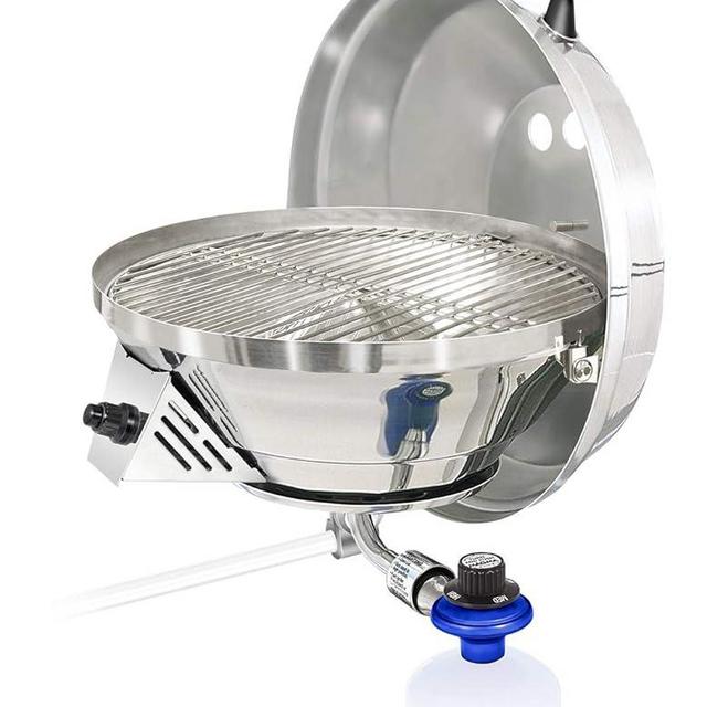 Magma Products, Marine Kettle 3, Combination Stove & Gas Grill, Propane Portable Oven