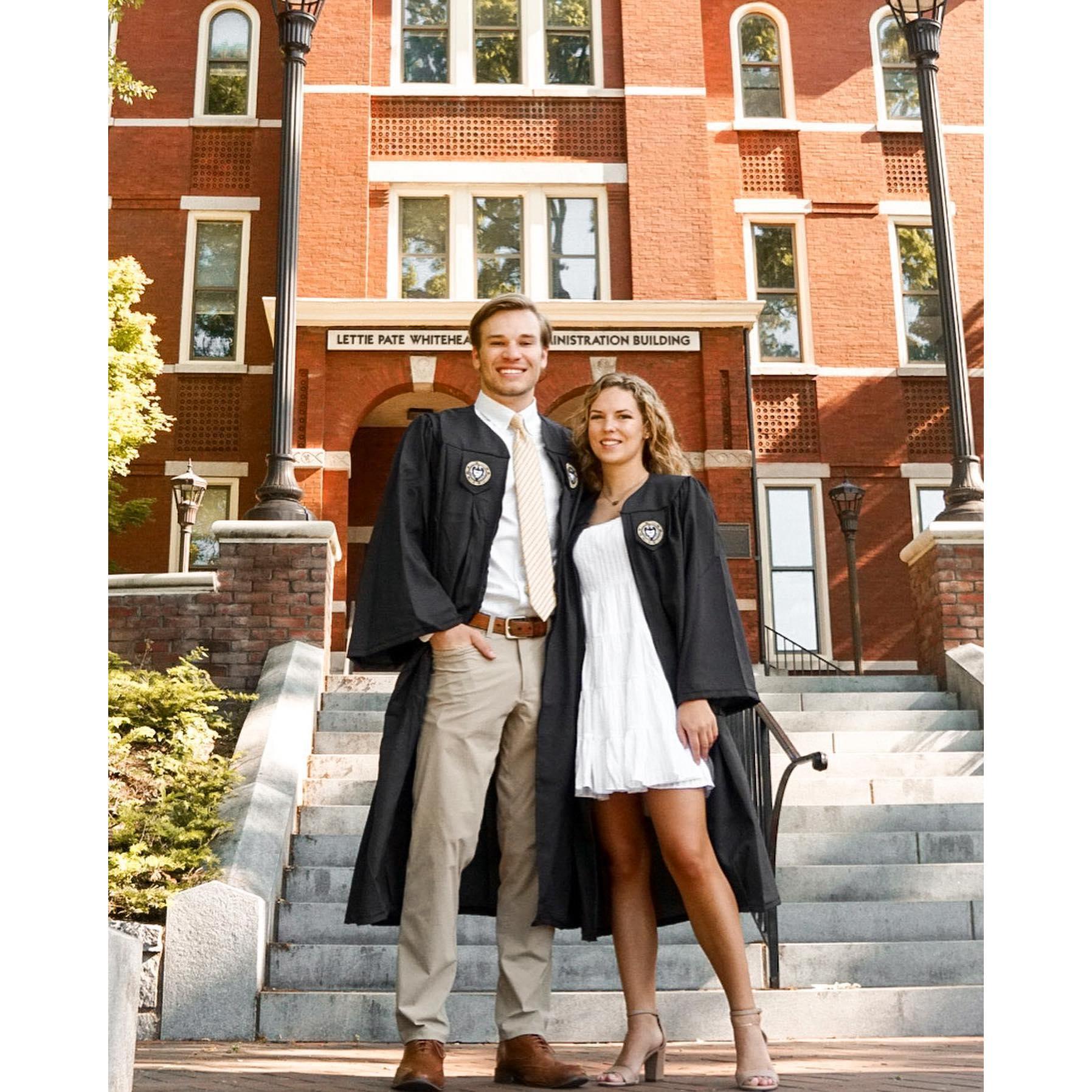 Two proud Georgia Tech Industrial Engineering graduates... GO JACKETS