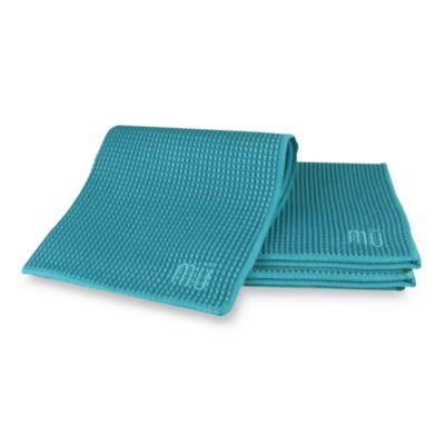 MU Kitchen™ Waffle Dish Cloths Set of 3 in Sea Blue