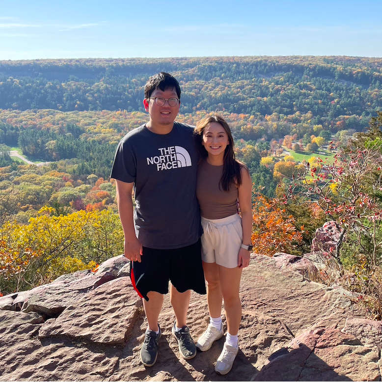 The best time to explore Wisconsin is in the fall when the leaves are changing colors!