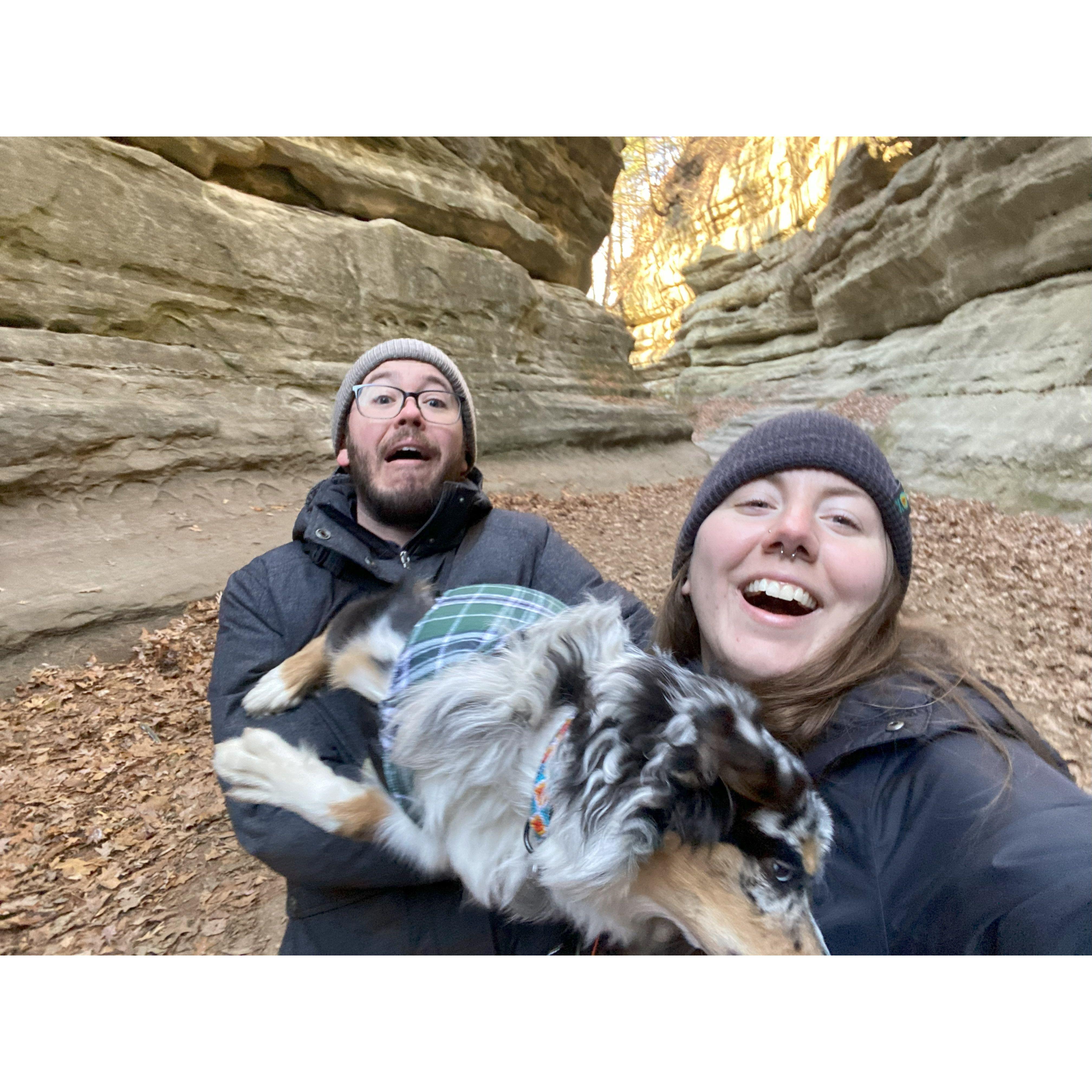 Another camping trip - Starved Rock State Park!