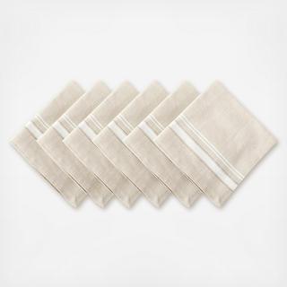French Stripe Napkin, Set of 6
