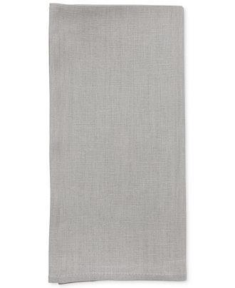 Chilewich Solid Linen Napkin  Color: Pale Grey