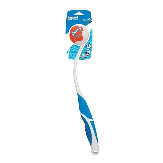 Chuckit! Dog Ball Launcher - Pro 18" with Medium (2.5"), Dog Fetch Ball Thrower, For Dogs 20-60 Pounds, Made in USA