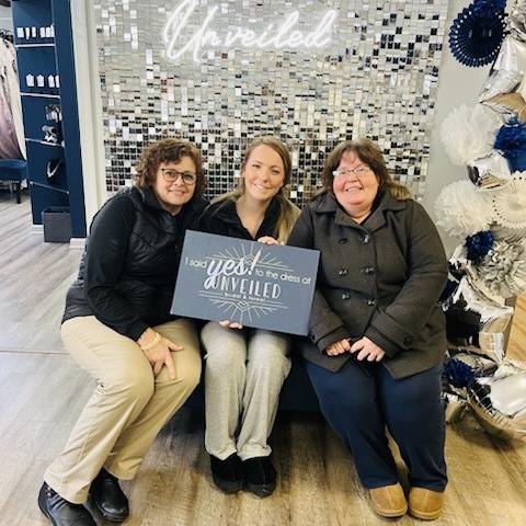 Said yes to the dress having support from my mom and soon to be future mother in law!