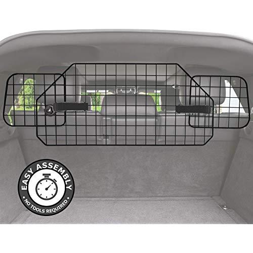 Pawple Dog Barrier for SUV's, Cars & Vehicles, Heavy-Duty - Adjustable Pet Barrier, Universal Fit