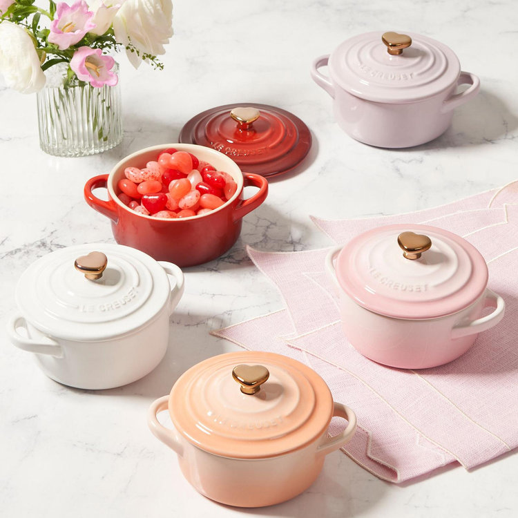 Le Creuset, Mini Cocotte with Heart Knob | Zola
