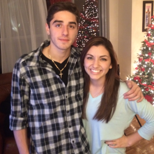 January 2015 - Our first New Year together.