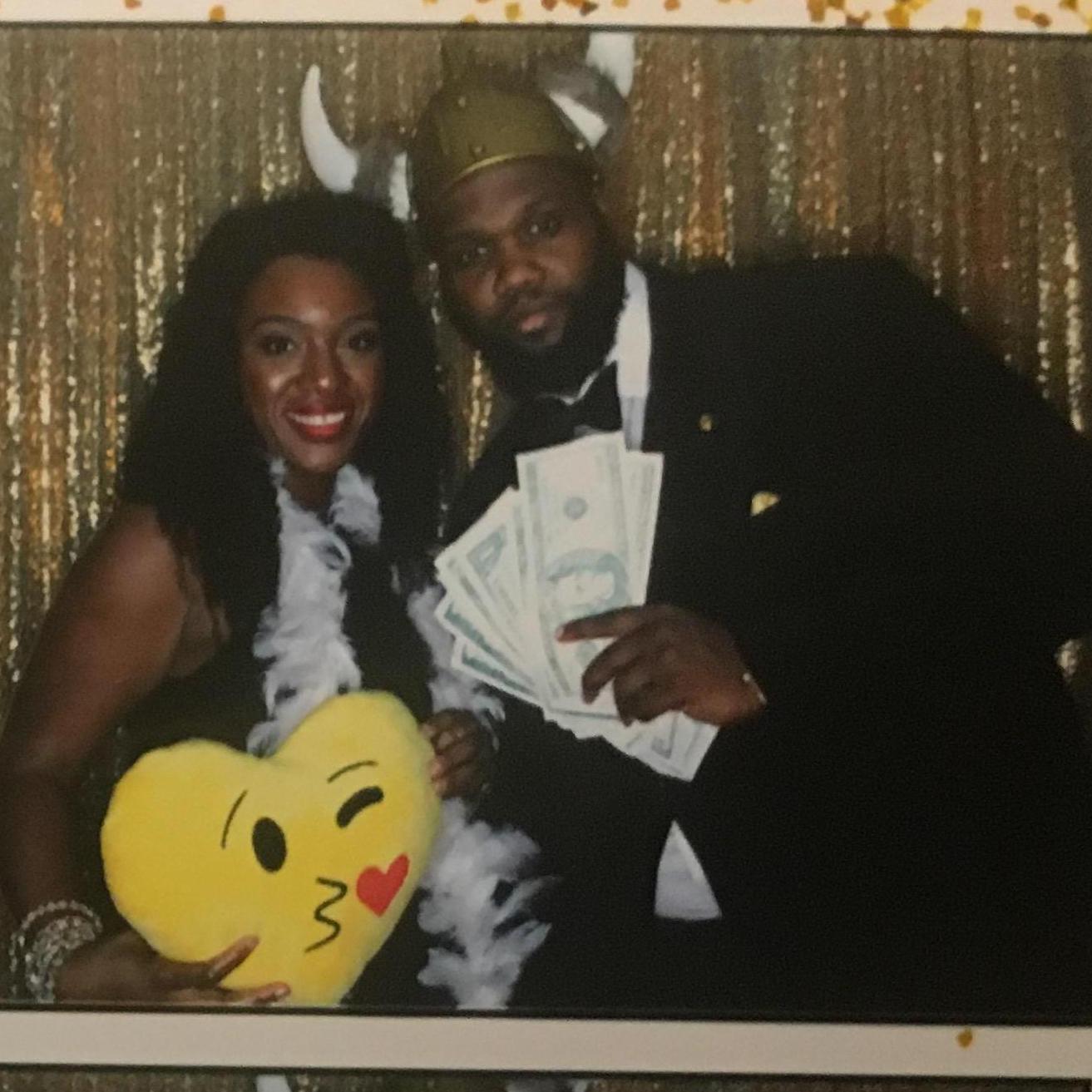 Congressional Black Caucus Ball...Danielle was already ready to go (insider)