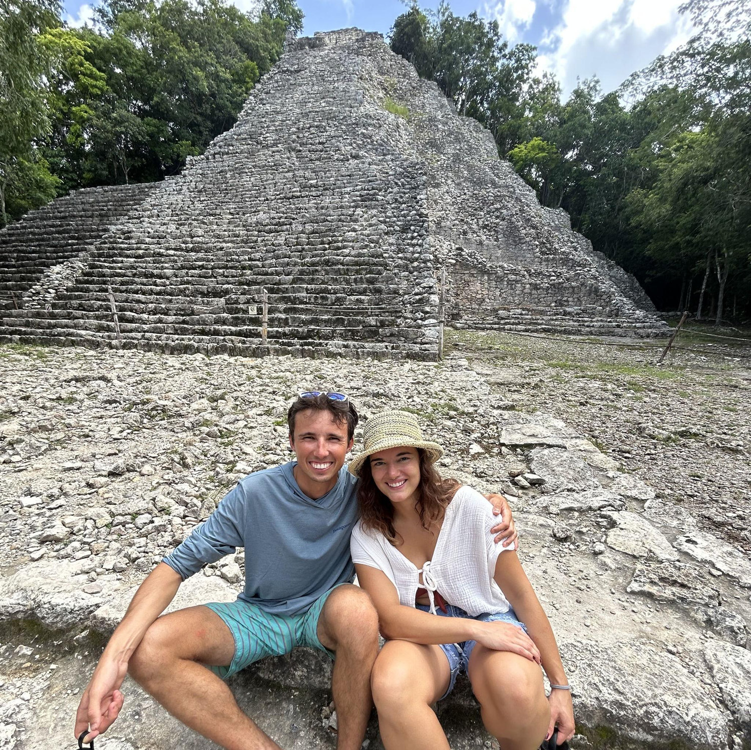 Coba Ruins in Tulum, Mexico. Summer 2023