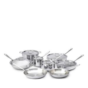 All-Clad Stainless Steel 14-Piece Cookware Set