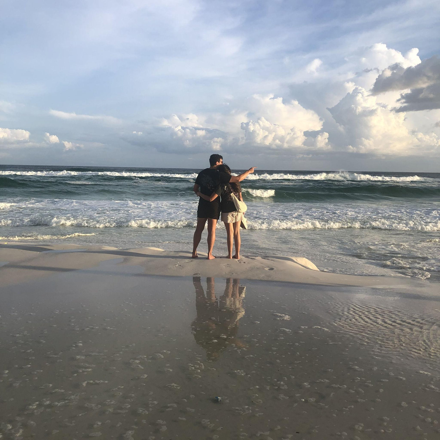 Her first trip to the Florida beaches!