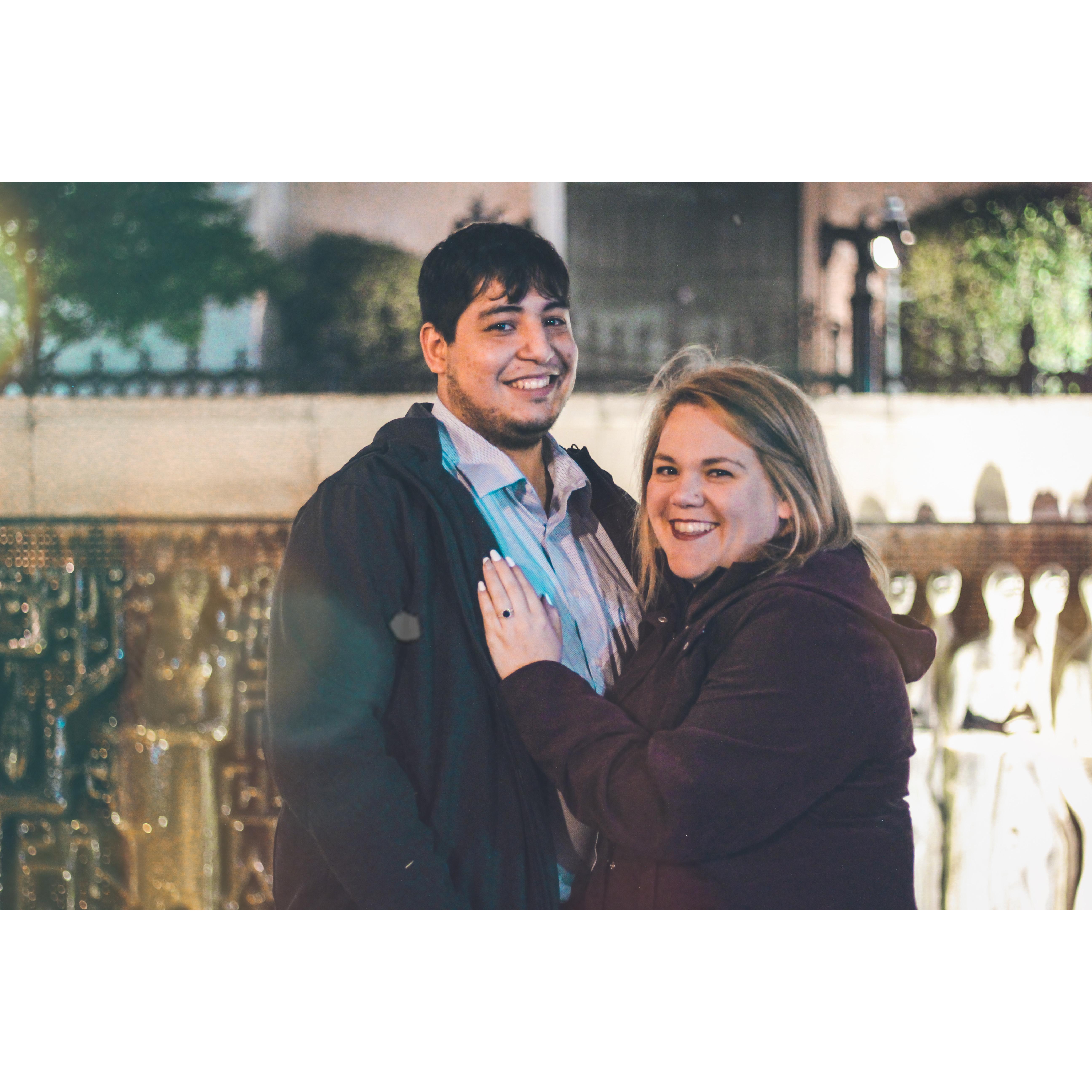 Many thanks to Frank's friend Gio for capturing these wonderful photos of our engagement! March 15, 2019