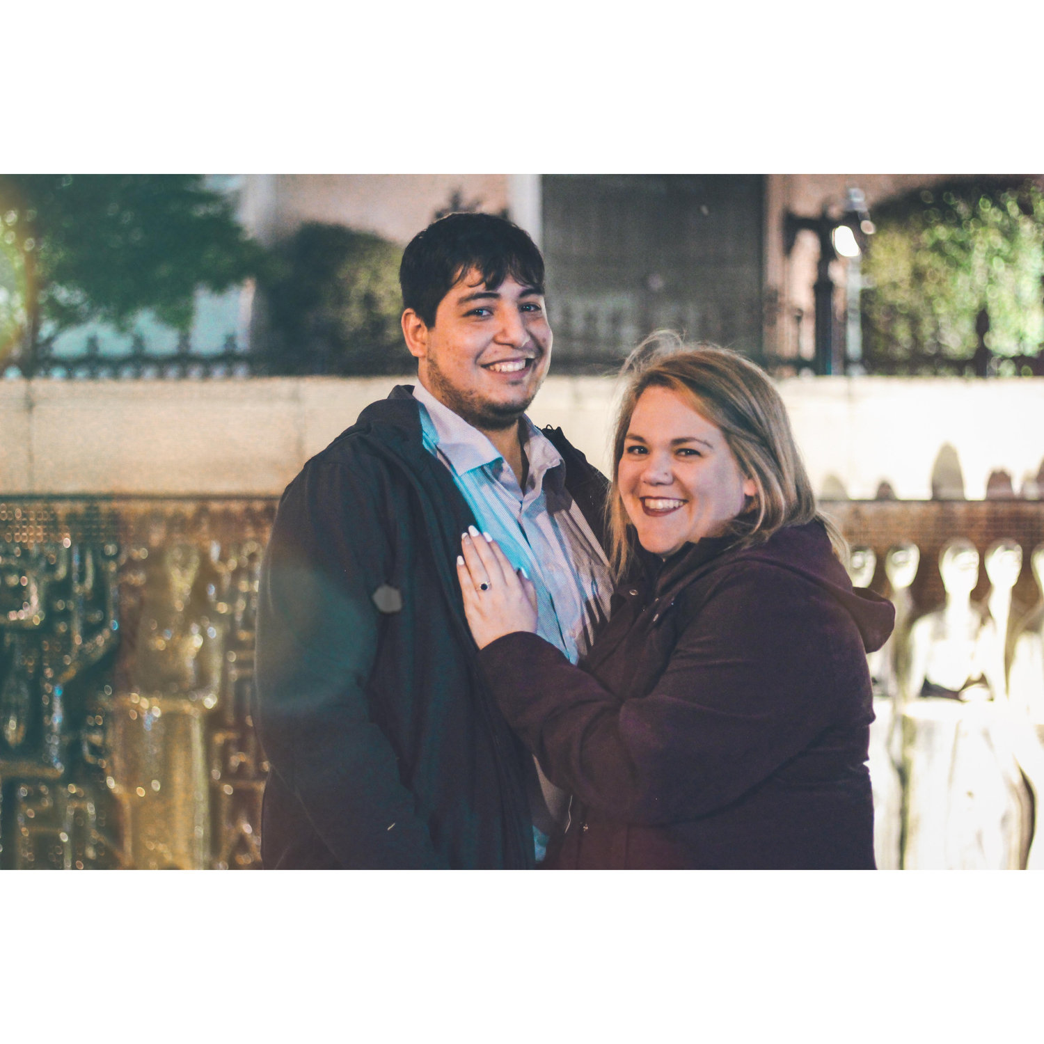 Many thanks to Frank's friend Gio for capturing these wonderful photos of our engagement! March 15, 2019