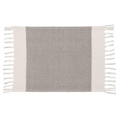 4pk White Placemat (13"x19") - Now Designs