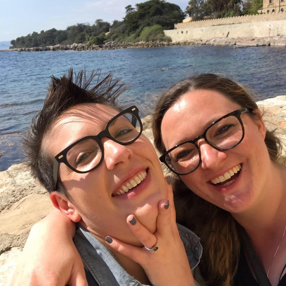 M: This pretty much sums up our relationship.
A: I'm not really sure...