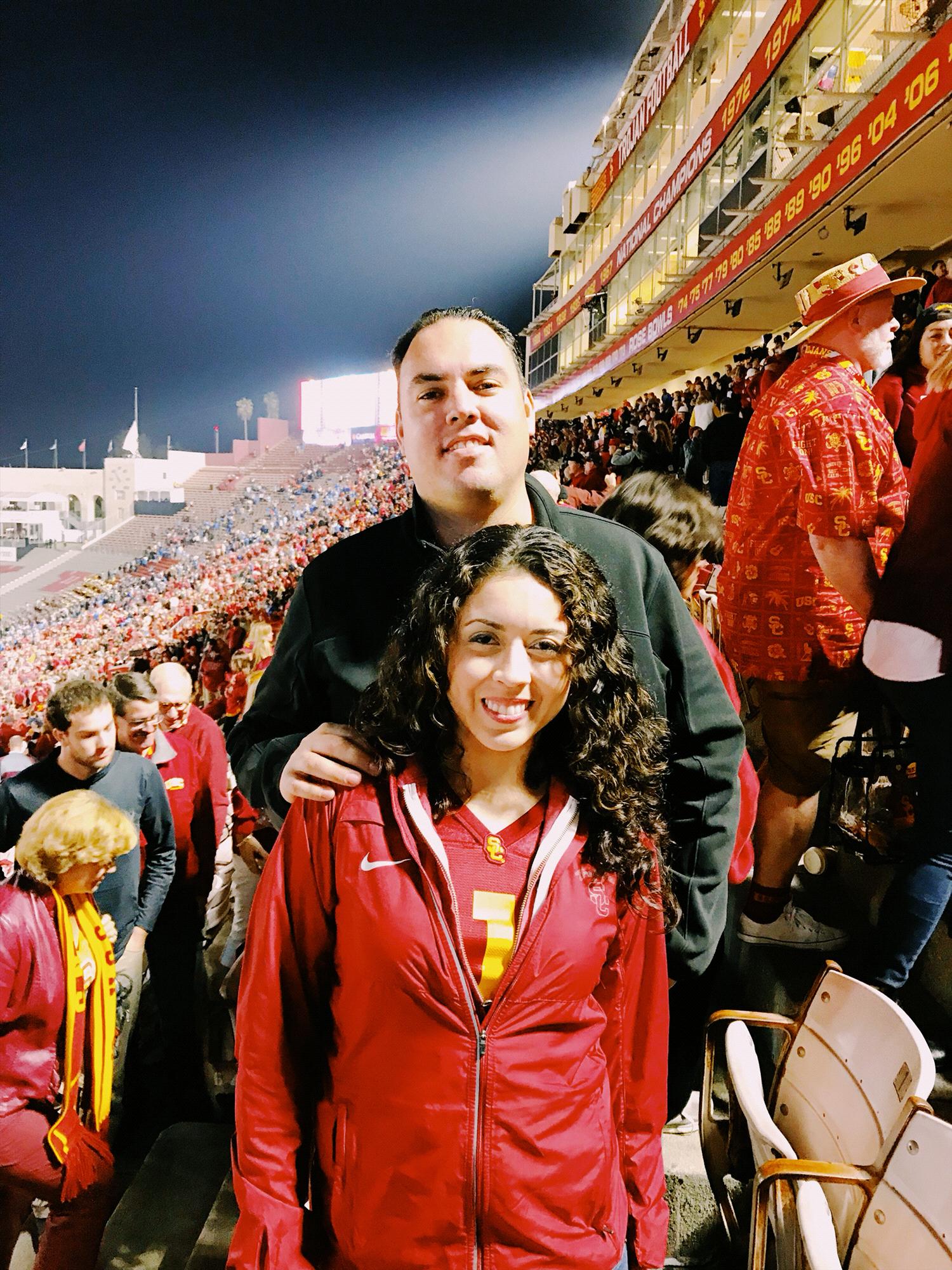 USC v. UCLA football game