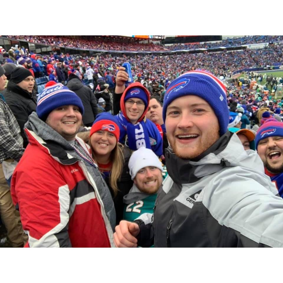 First Bills Game with the Spectrum News Crew