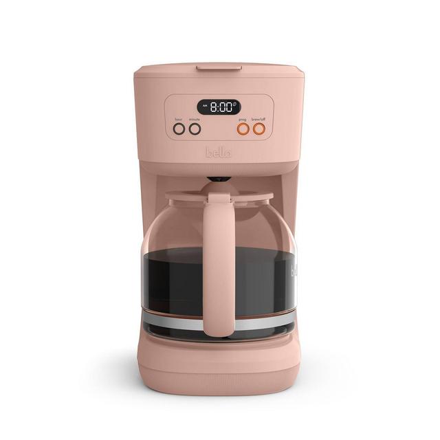 bella 12 Cup Programmable Coffee Maker Blossom