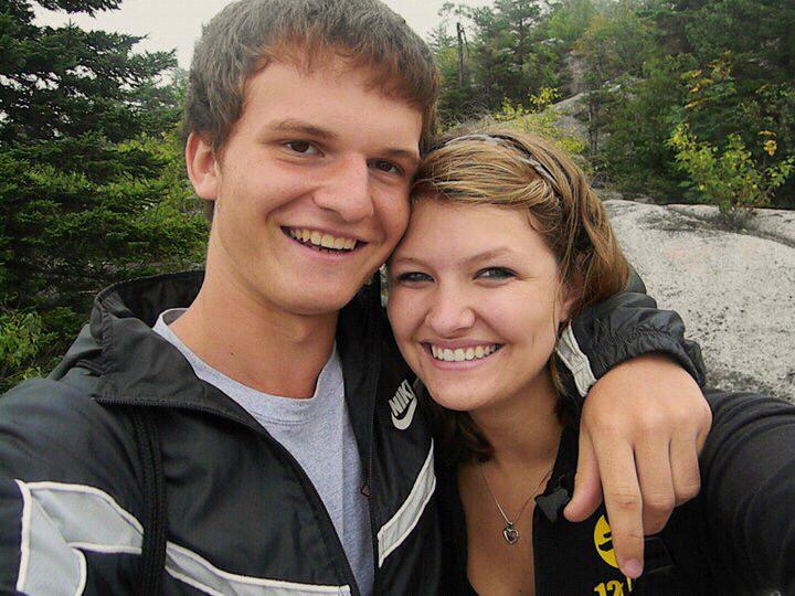 One of our first hikes together!