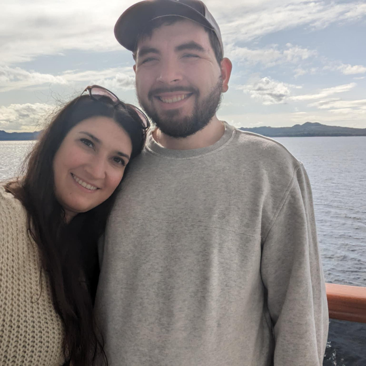 On our Alaska cruise