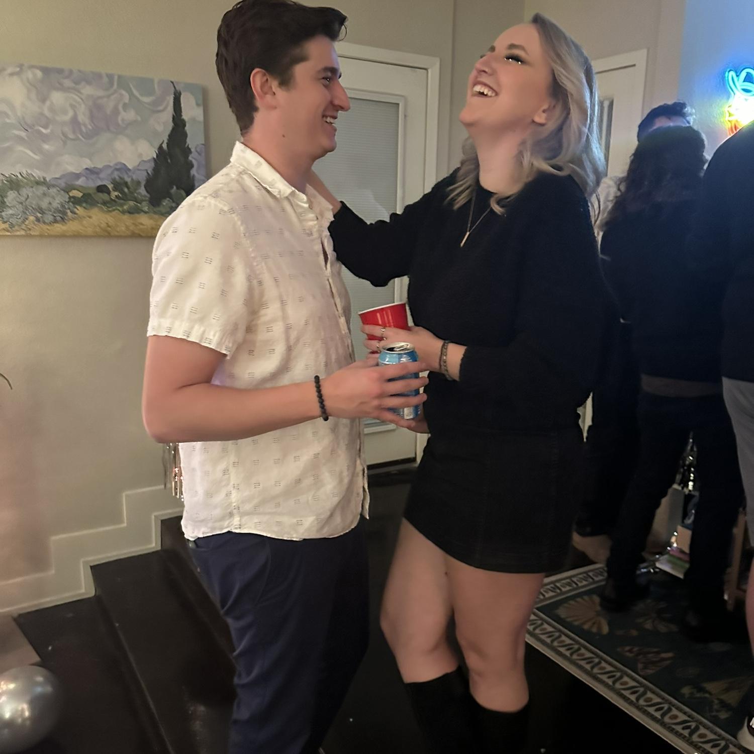 One of our favorite candids; New Years 2024!