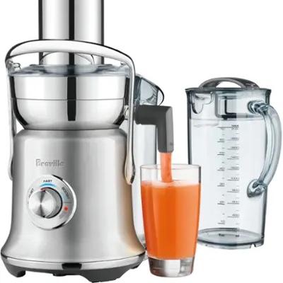 Breville - Juice Fountain Cold XL Juicer - Brushed Stainless Steel