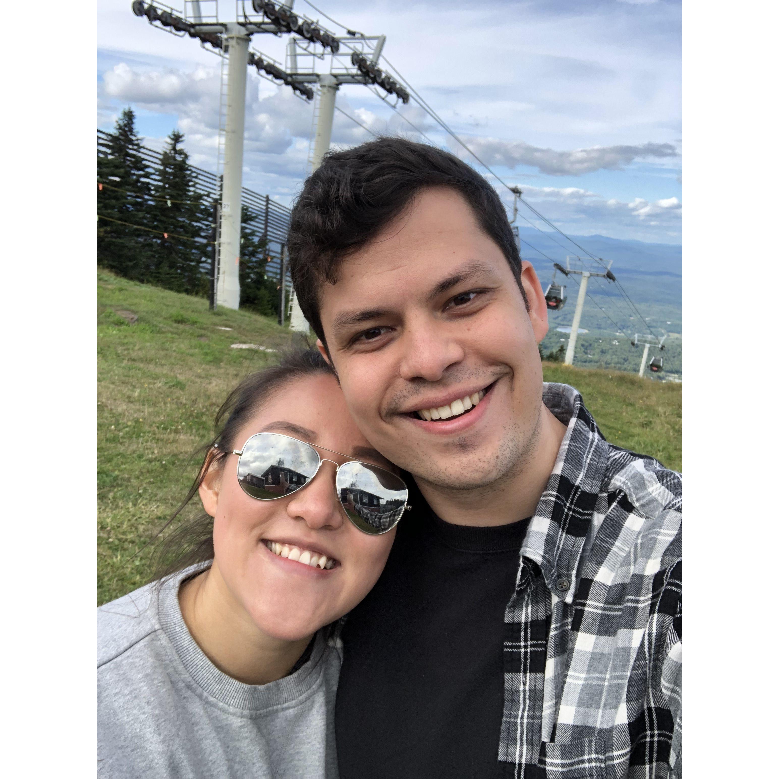 Our first photo together!