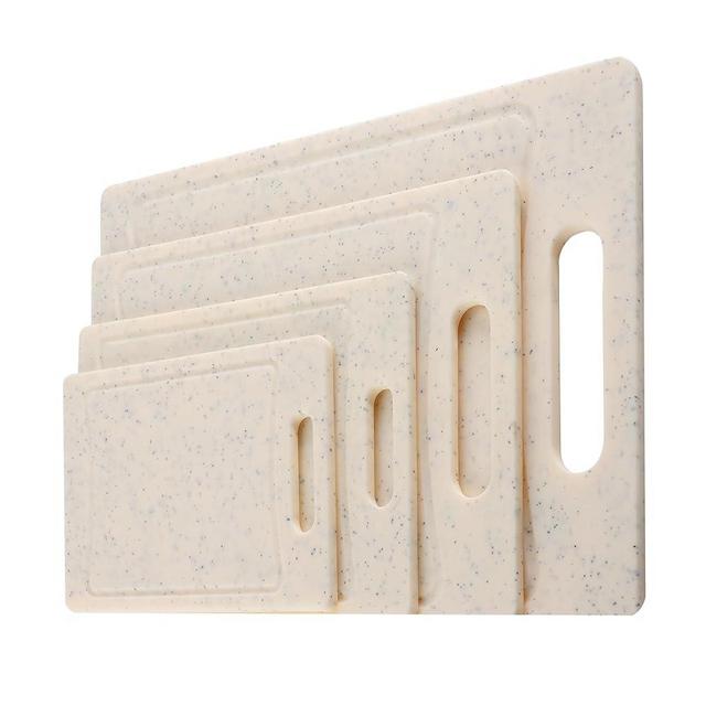 COOK WITH COLOR Plastic Cutting Boards - Set of 4 Kitchen Cutting Board Set - XL, Large, Medium and Small Cutting Boards Non Slip Kitchen Essentials
