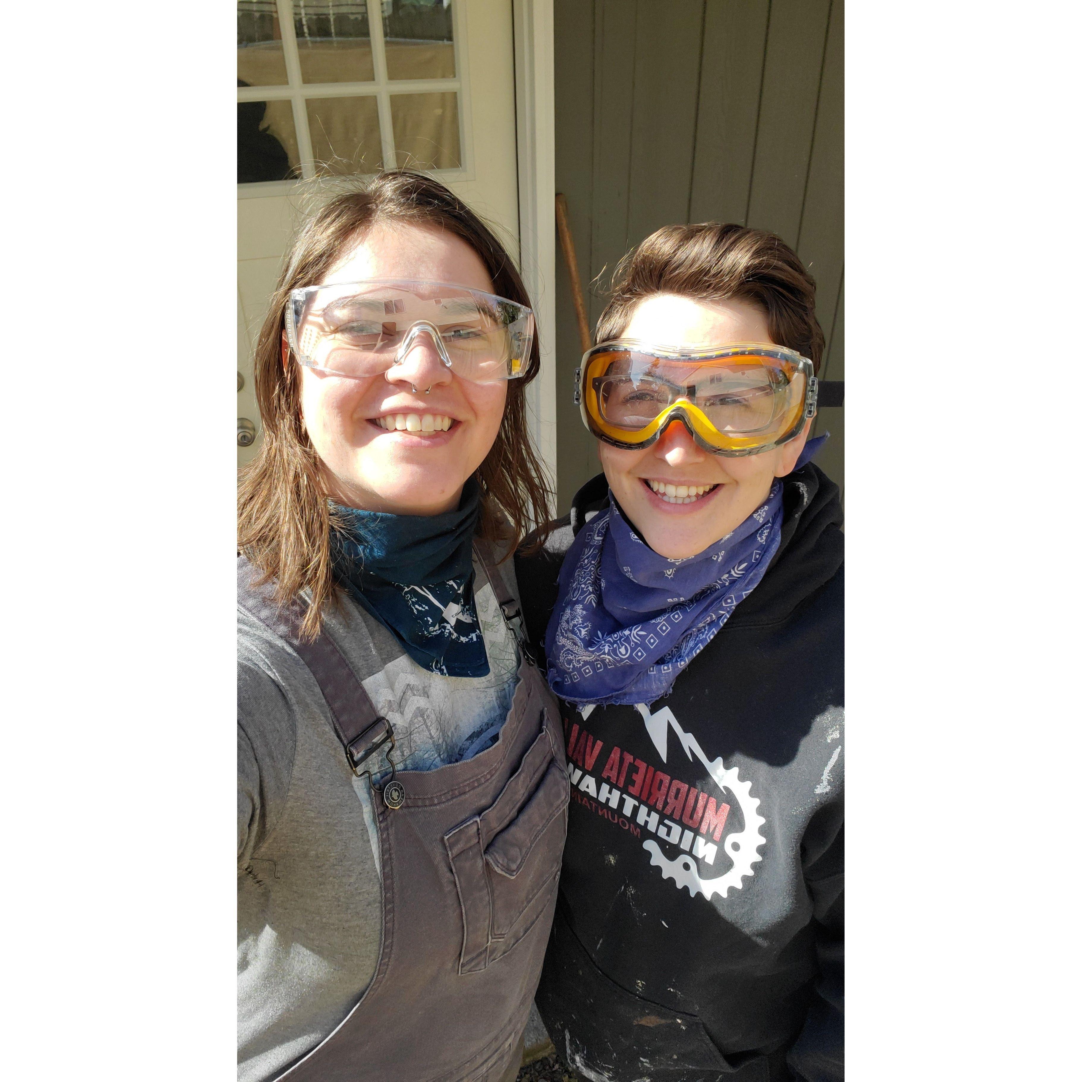 We are always working on a project!