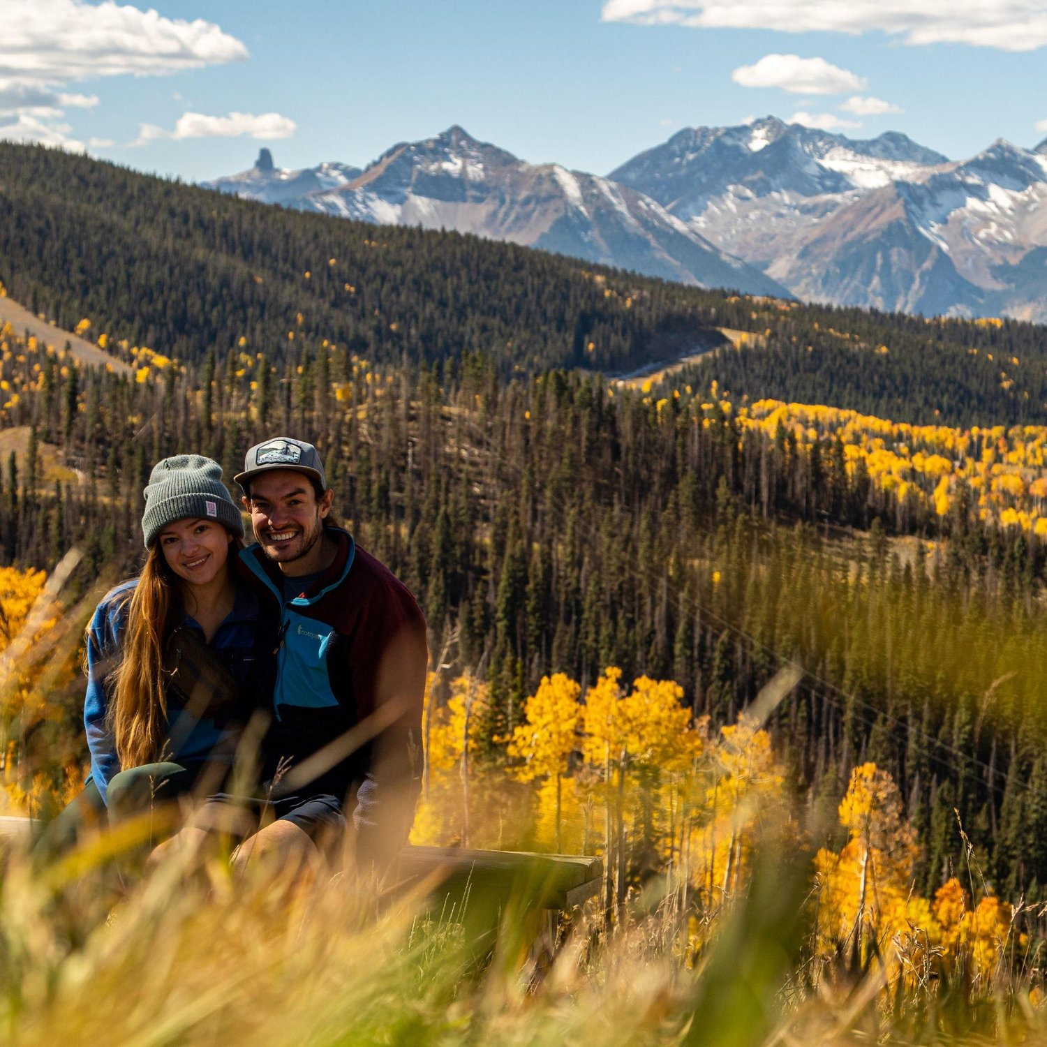 Fall colors in Telluride, CO