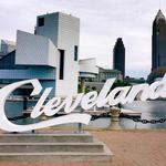 Cleveland Script Sign