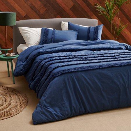 Borla Blanca 3 Piece Comforter Set by Drew Barrymore Flower Home