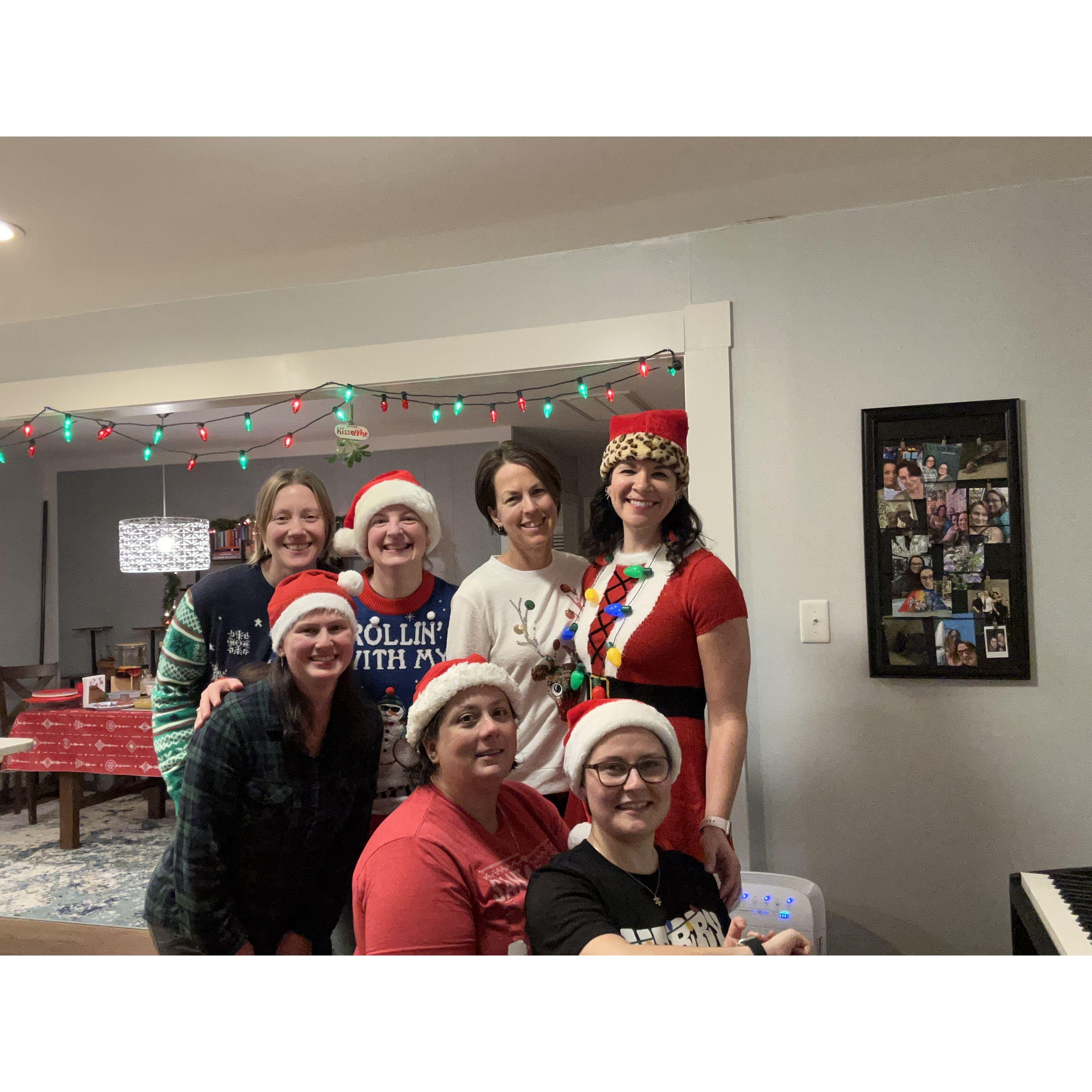 Our first-ever party in our new house! Christmas 2024.