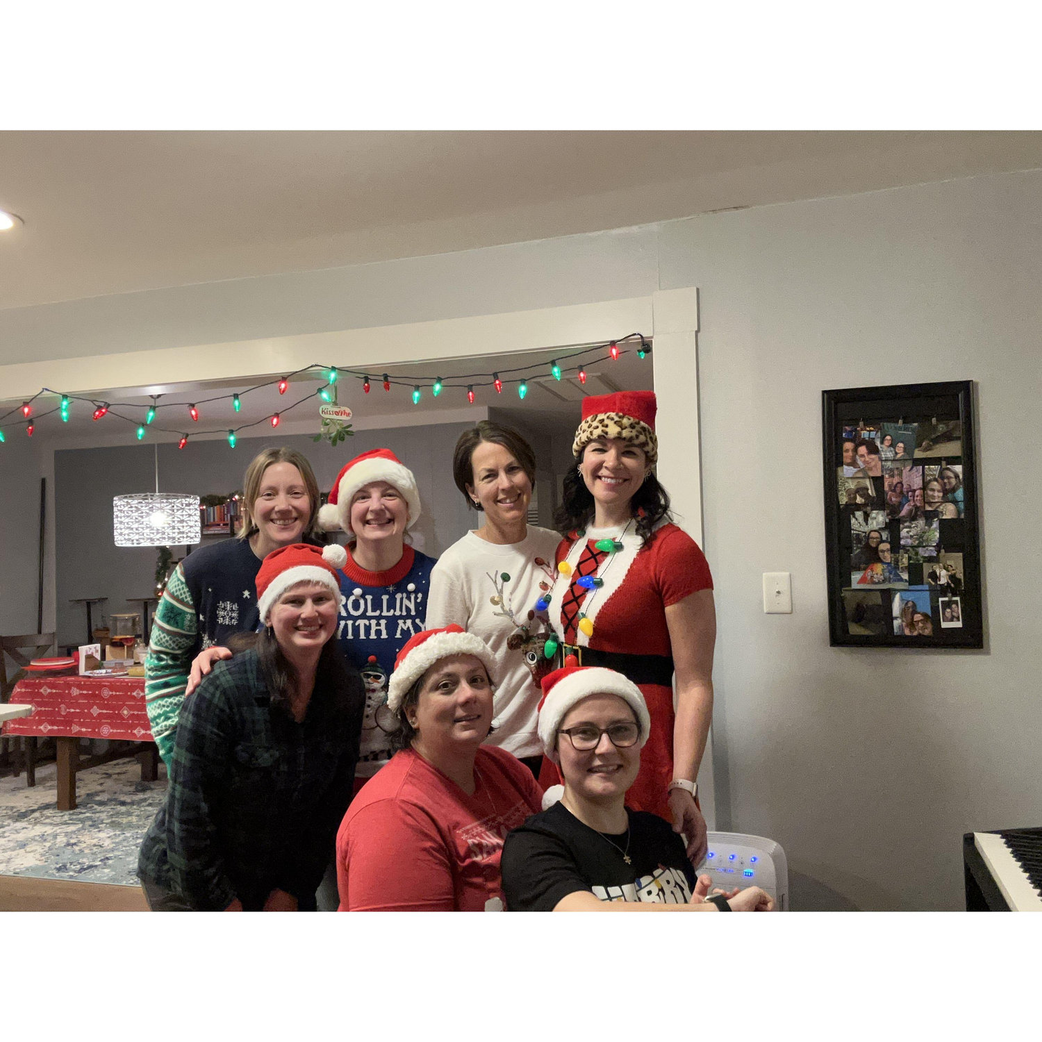 Our first-ever party in our new house! Christmas 2024.