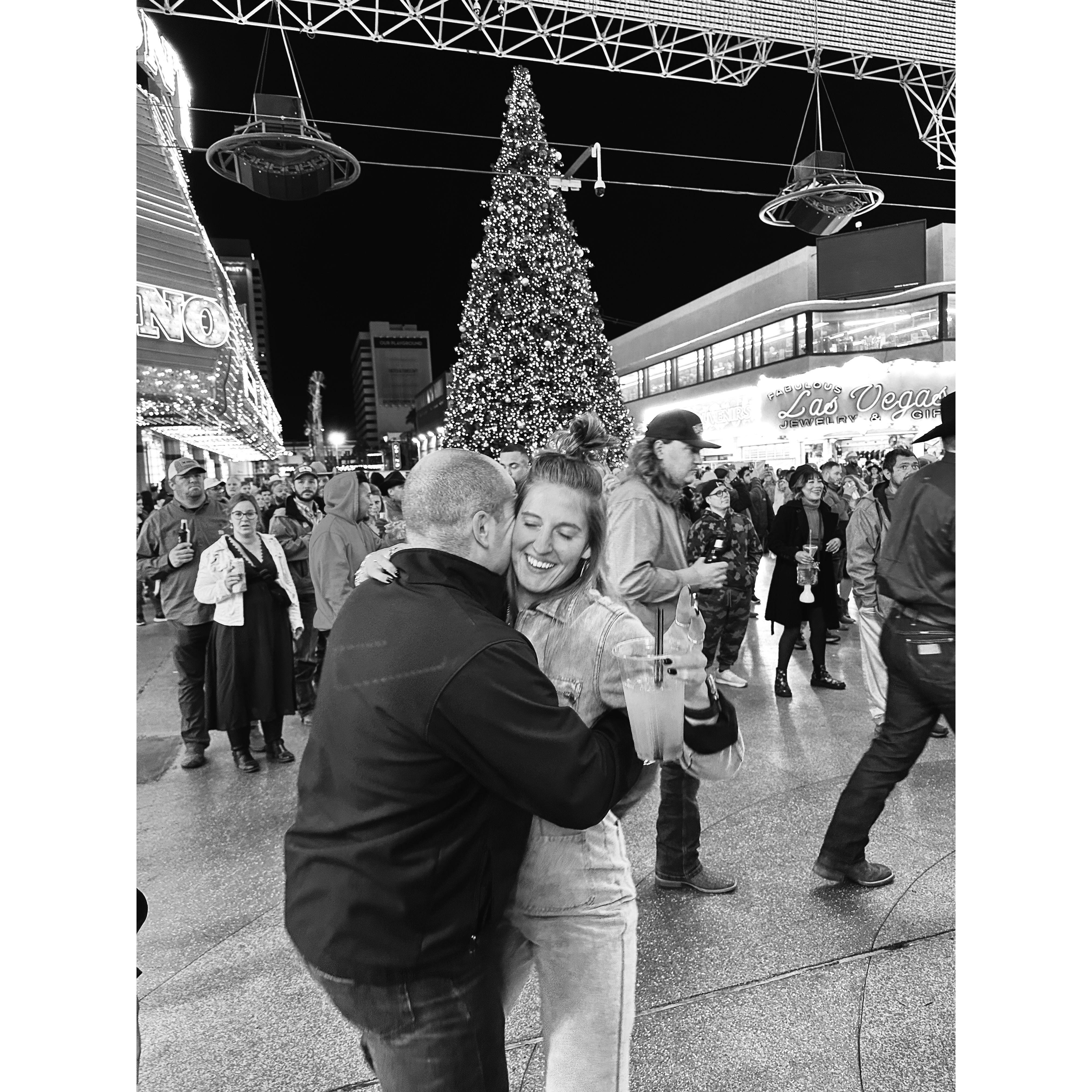 A few nights on Fremont street in Las Vegas dancing and listening to live music from so many talented artists.
