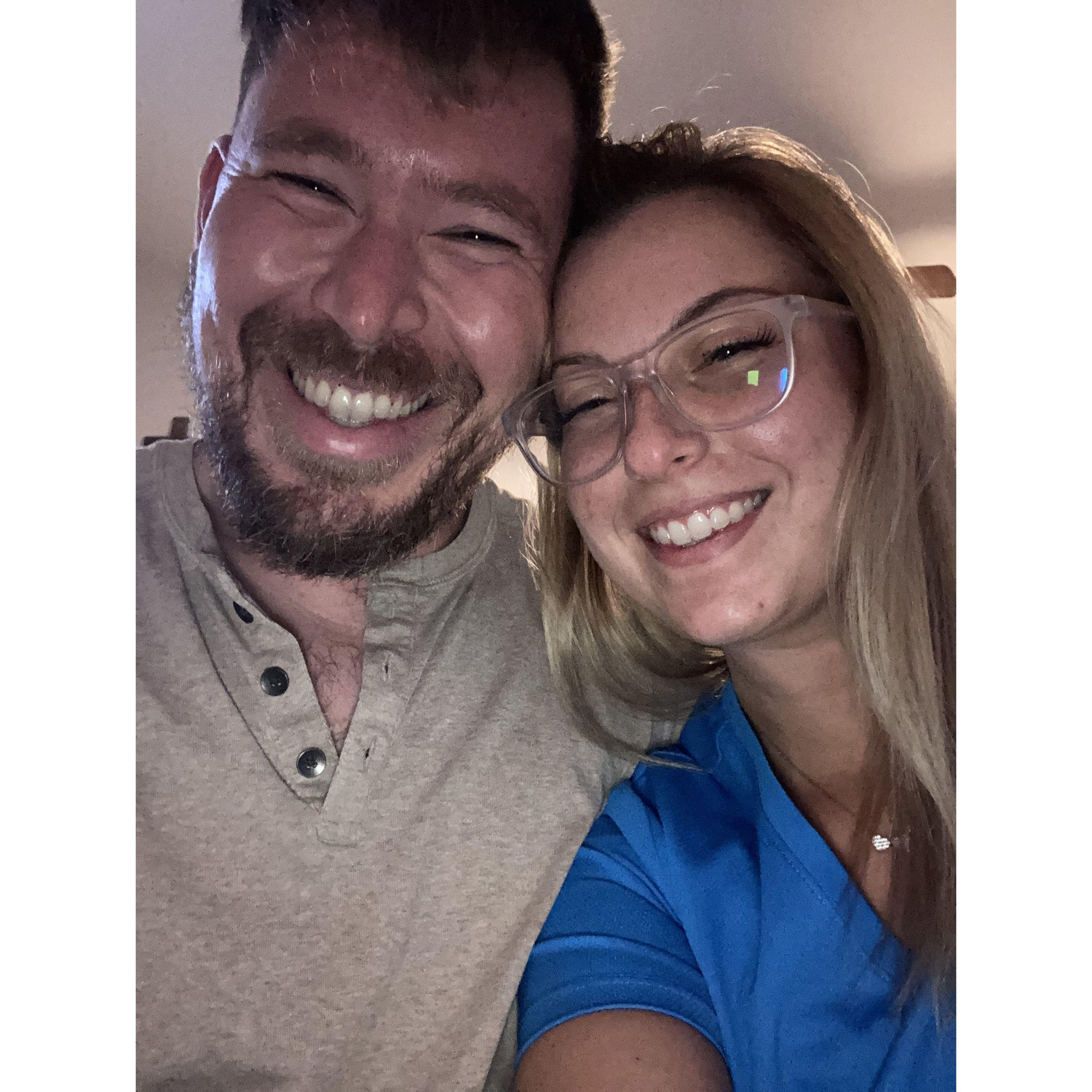 the first photo we took together