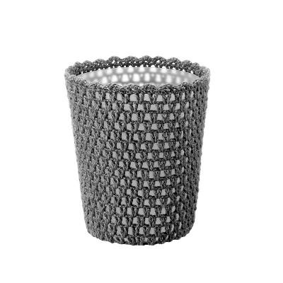 Solid Bathroom Wastebasket Gray - Opalhouse™