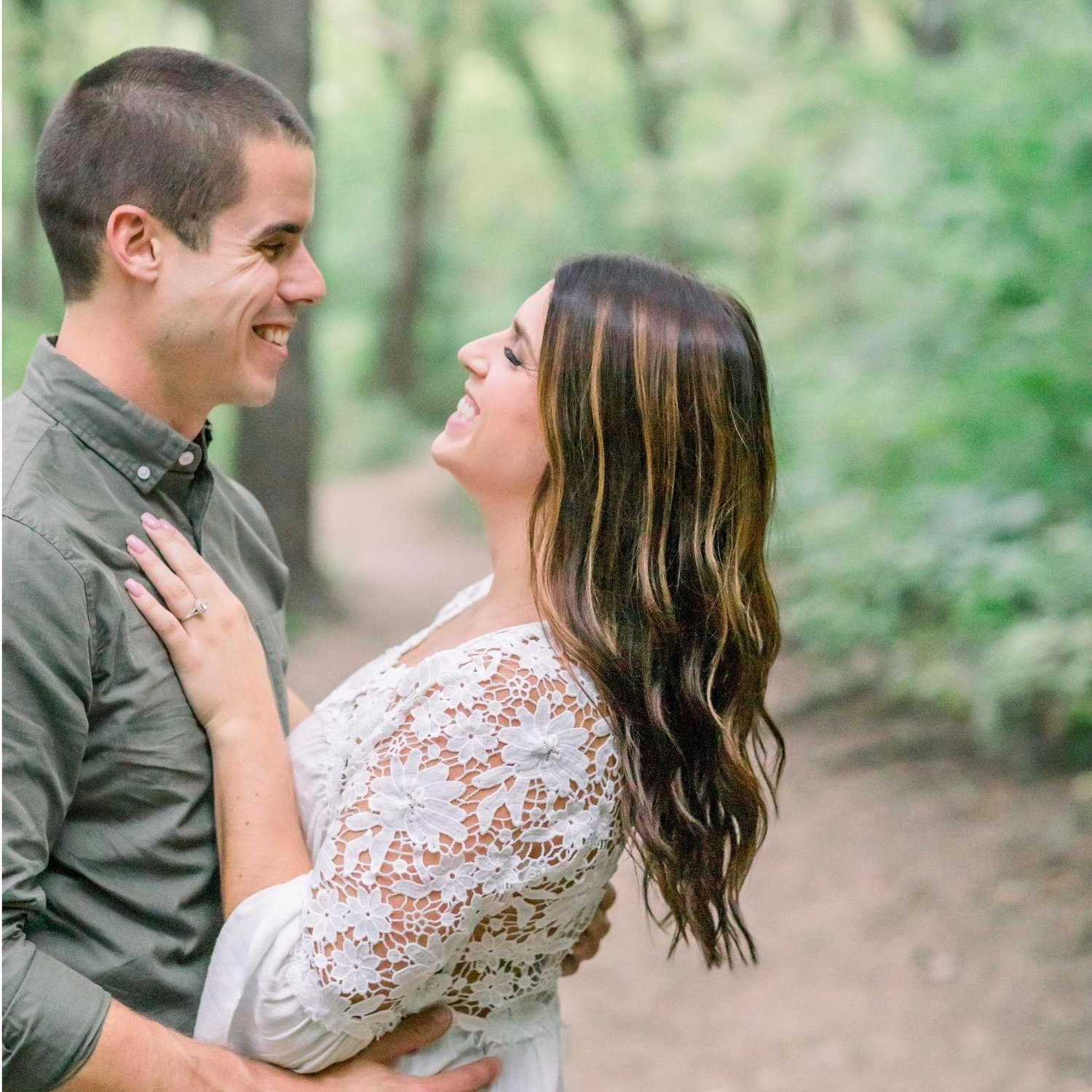 Engagement at High Cliff State Park