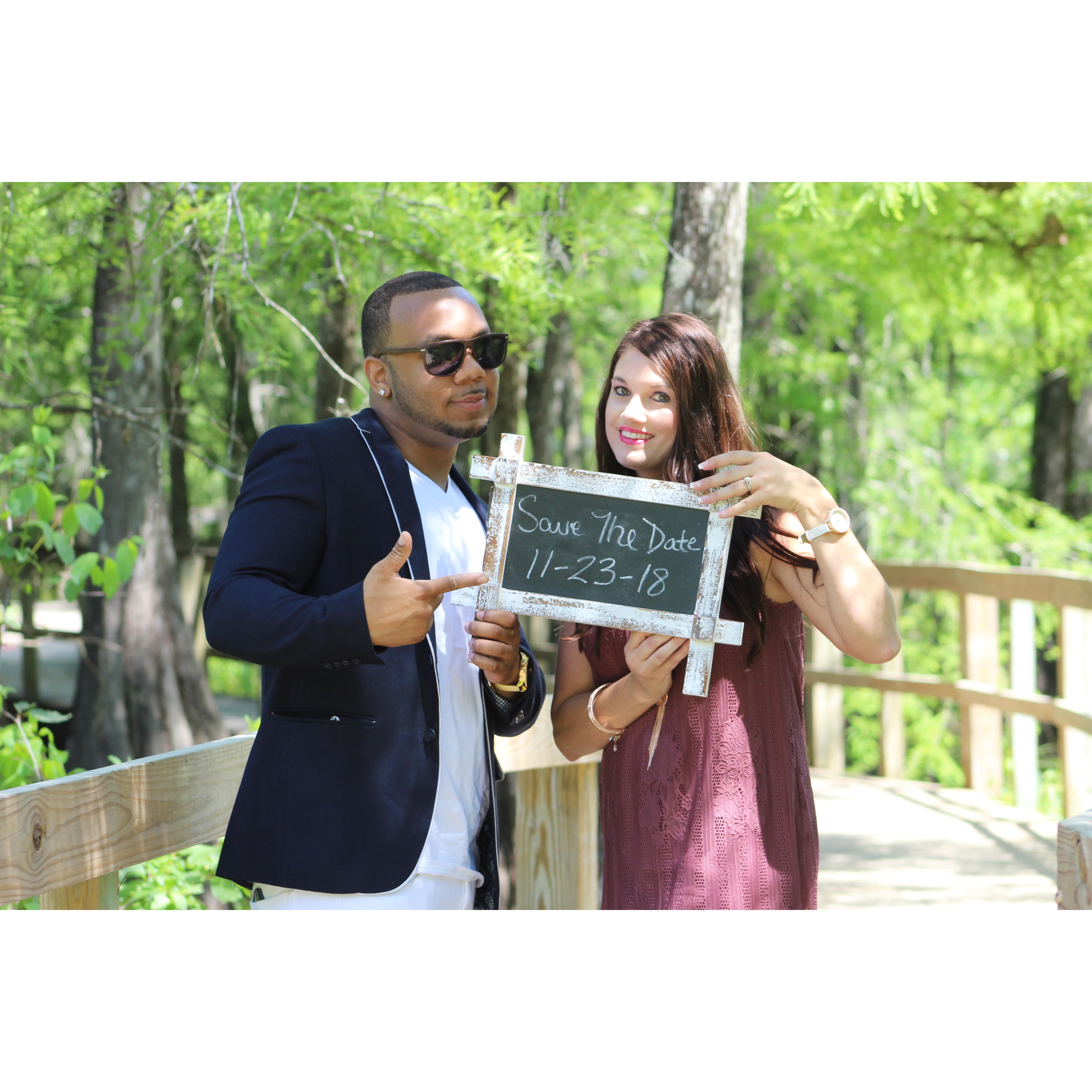 November 23, 2018...I can't wait to marry my best friend