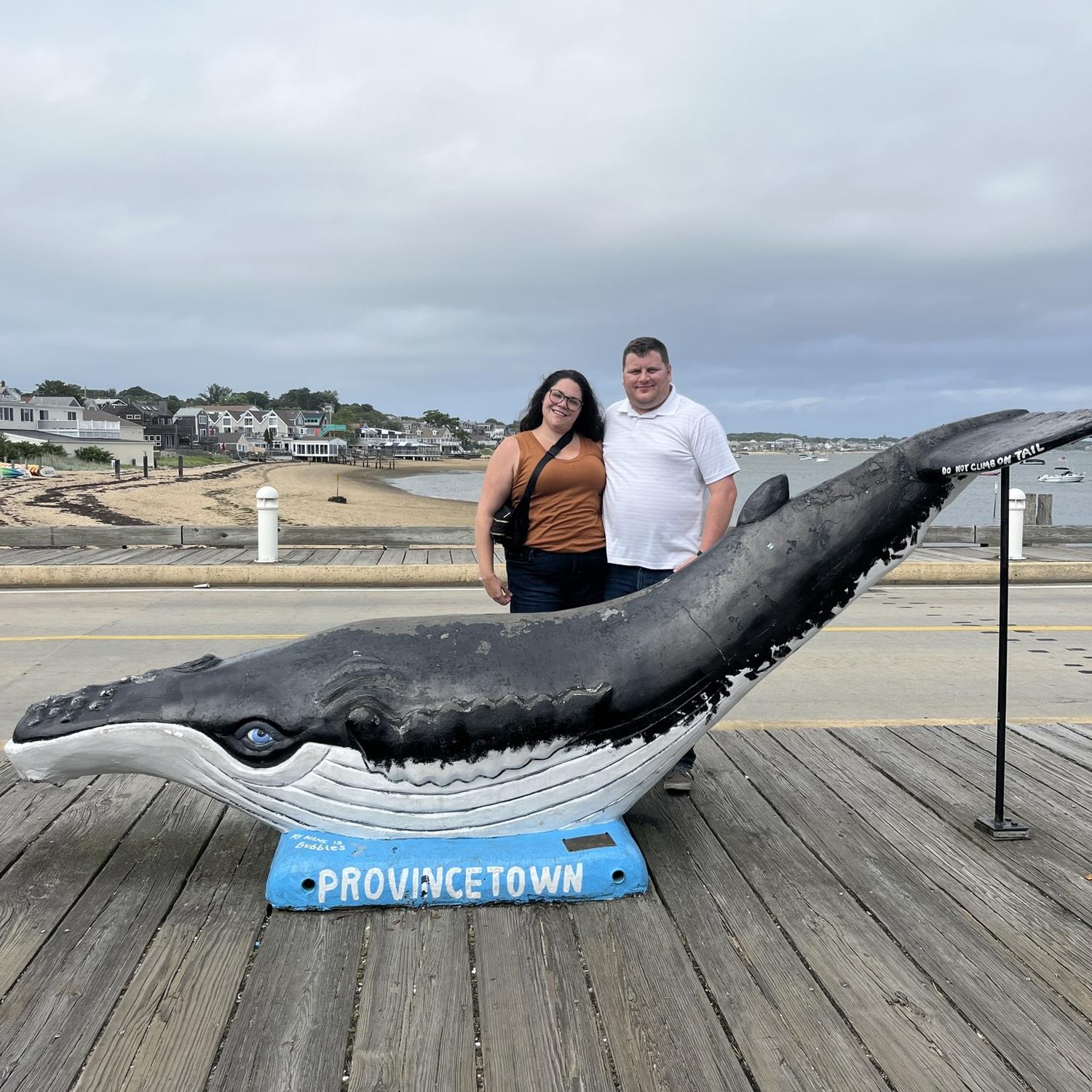 Another trip, this time to Provincetown with Abby’s friends.