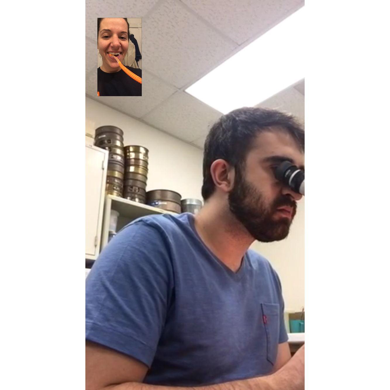 The beginning of our relationship looked a lot like this for about 6 months while we did long-distance