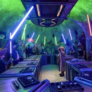 Building a Lightsaber at Star Wars: Galaxy's Edge