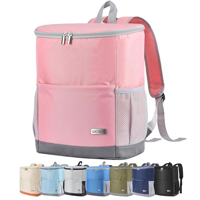 Insulated Cooler Backpack Outdoor - Leak Proof Backpack Cooler 30 Cans, Waterproof Lightweight Cooler Bag for 12h Hot/Cold Retention - Soft Cooler for Travel, Camping, Beach, Lunch
