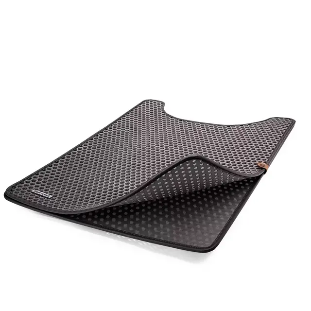 Whisker Litter-Robot Litter Trap Mat - Black